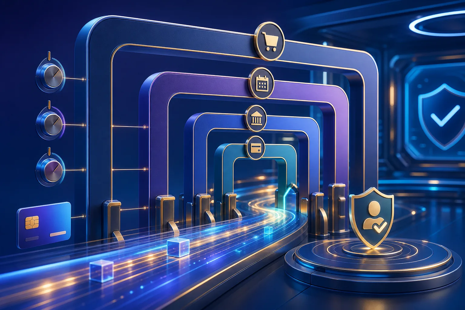 Casino payment route crossing nested transaction, daily, bank and verification limit gates