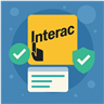 Interac casino payment method logo