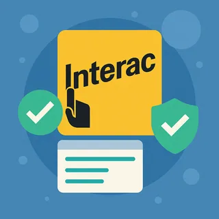 Interac casino payment method logo
